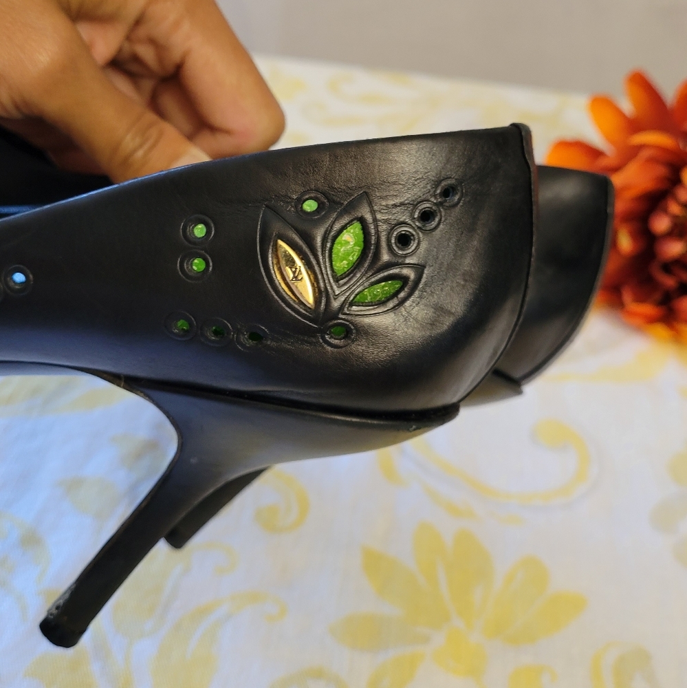 Authentic Louis Vuitton Heel Shoes - Picture 12 of 16